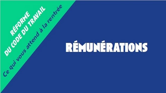 Primes, 13ème mois, avantages en nature,… seront désormais…
