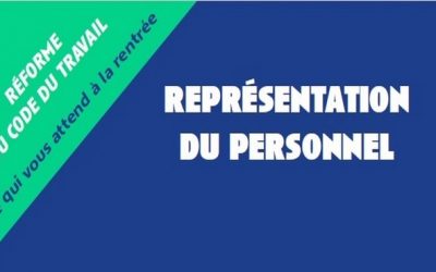Demain, CE, DP ET CHSCT seront regroupés au sein d’une seule…