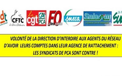 Déclaration intersyndicale