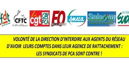 Déclaration intersyndicale