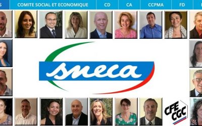 Les élus et représentants SNECA CFE-CGC