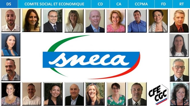 Les élus et représentants SNECA CFE-CGC